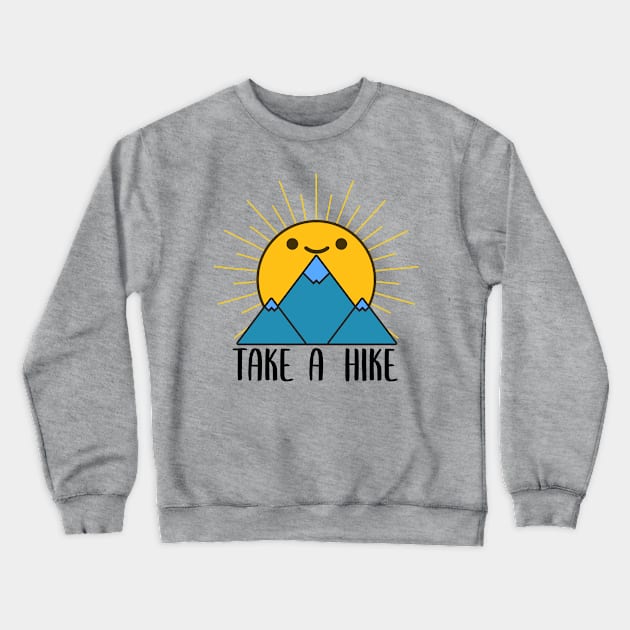 Take A Hike Camping Crewneck Sweatshirt by Daytone